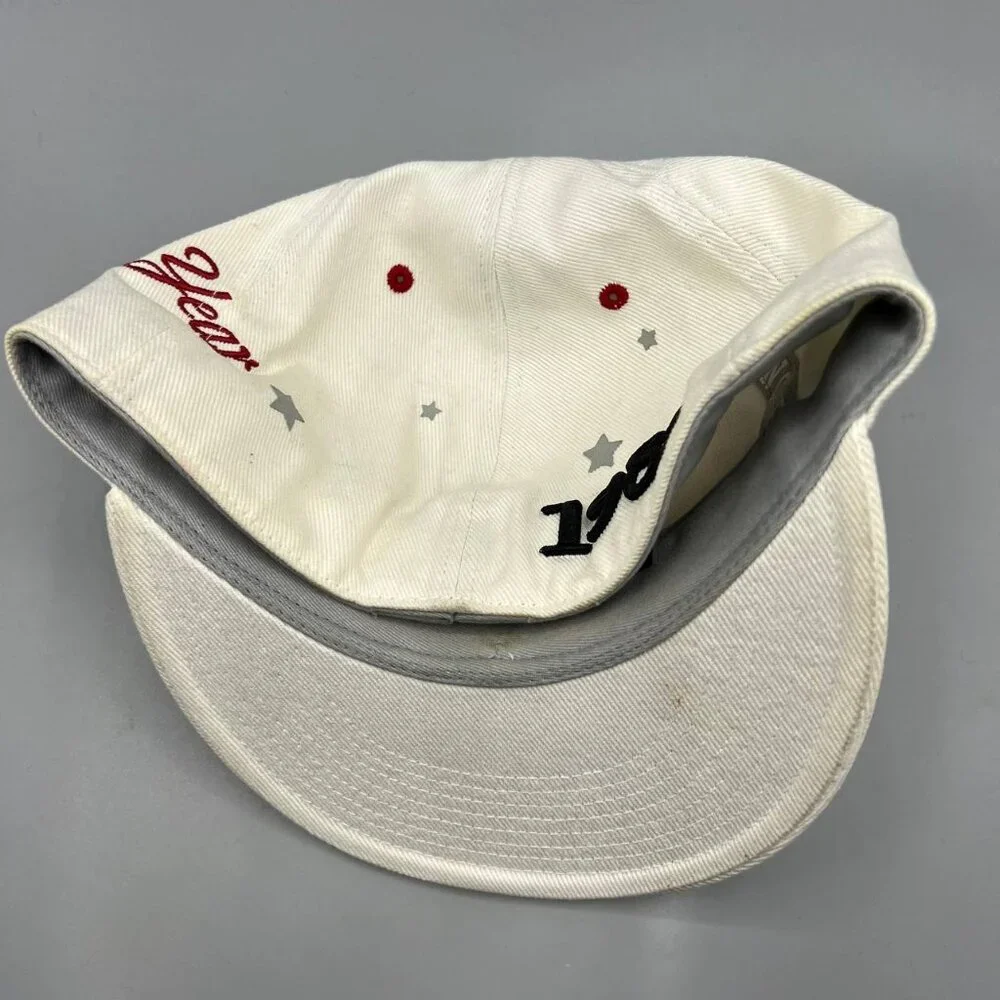 Air Jordan Hat Men 7‎ 1/2 White 1985 Rookie of the Year Jumpman Fitted Cap